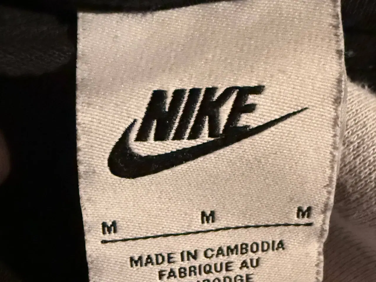 Billede 6 - Nike Team Hættetrøje – Flot blågrå farve – Str. L