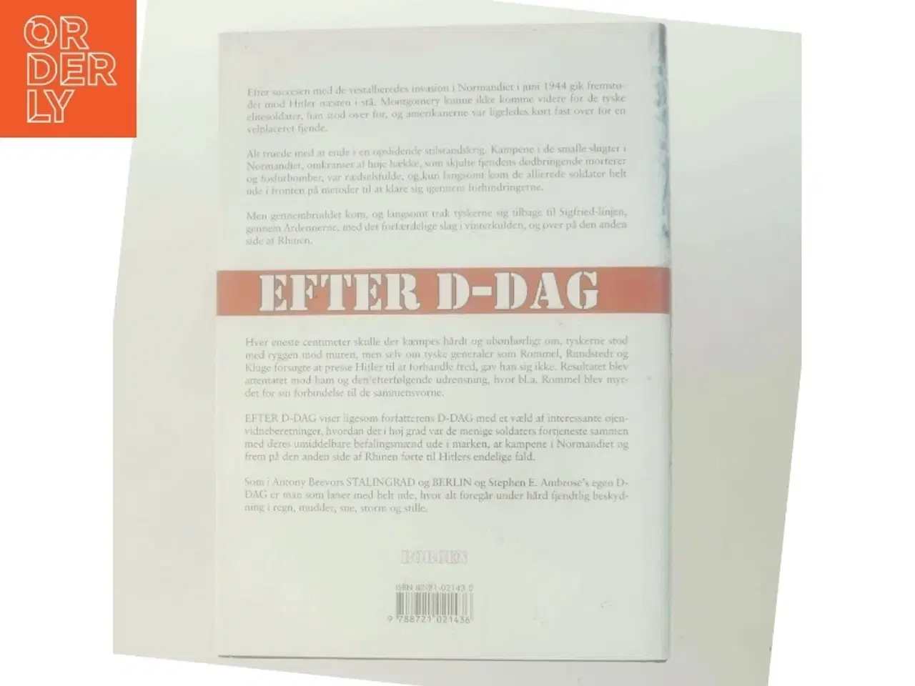 Billede 3 - Efter D-dag : fra Normandiet over Ardennerne og Rhinen til Hitlers fald af Stephen E. Ambrose (Bog)