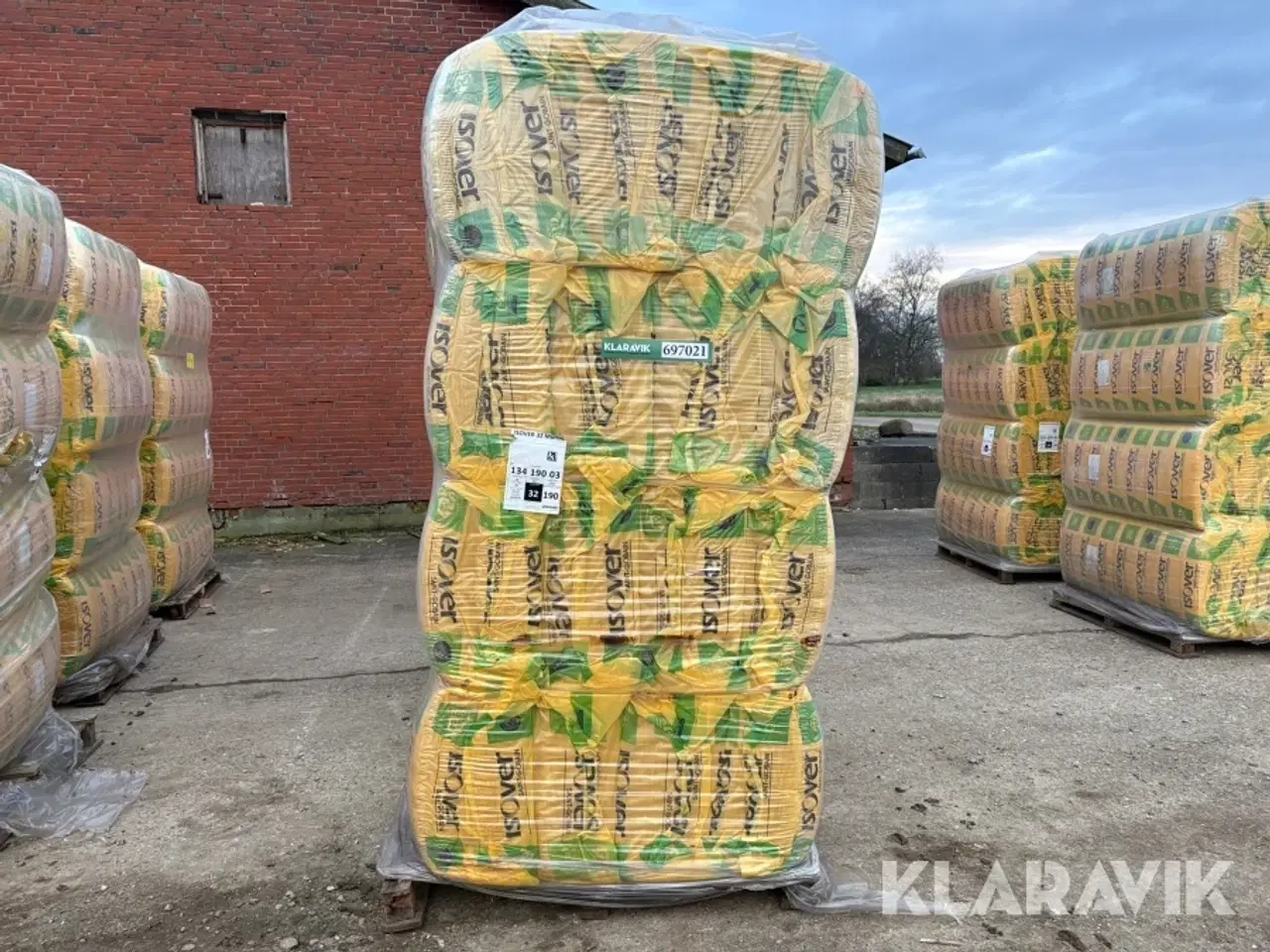 Billede 7 - Isolering Isover Murfilt - 3 paller af 31.01kvm