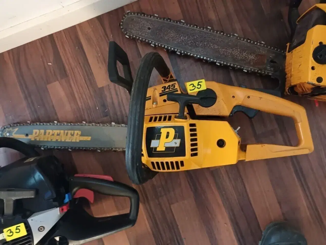 Billede 3 - 4 stk. Kædesave PARTNER