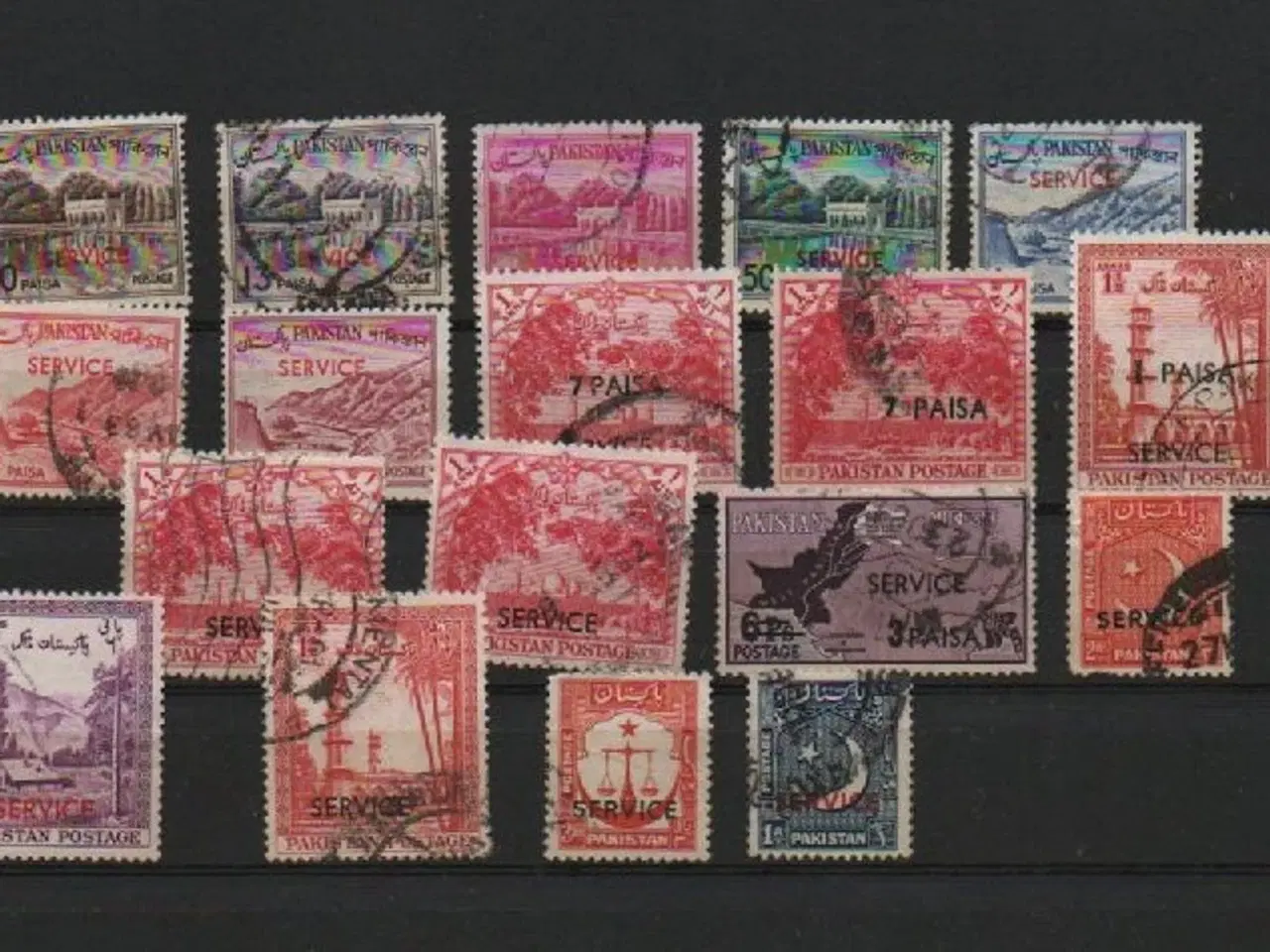 Billede 6 - Rode lot med diverse fgrimærker