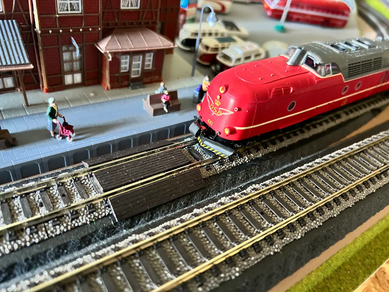 Billede 1 - Modeltog Roco DSB MA H0 digital DC, jævnstrøm.