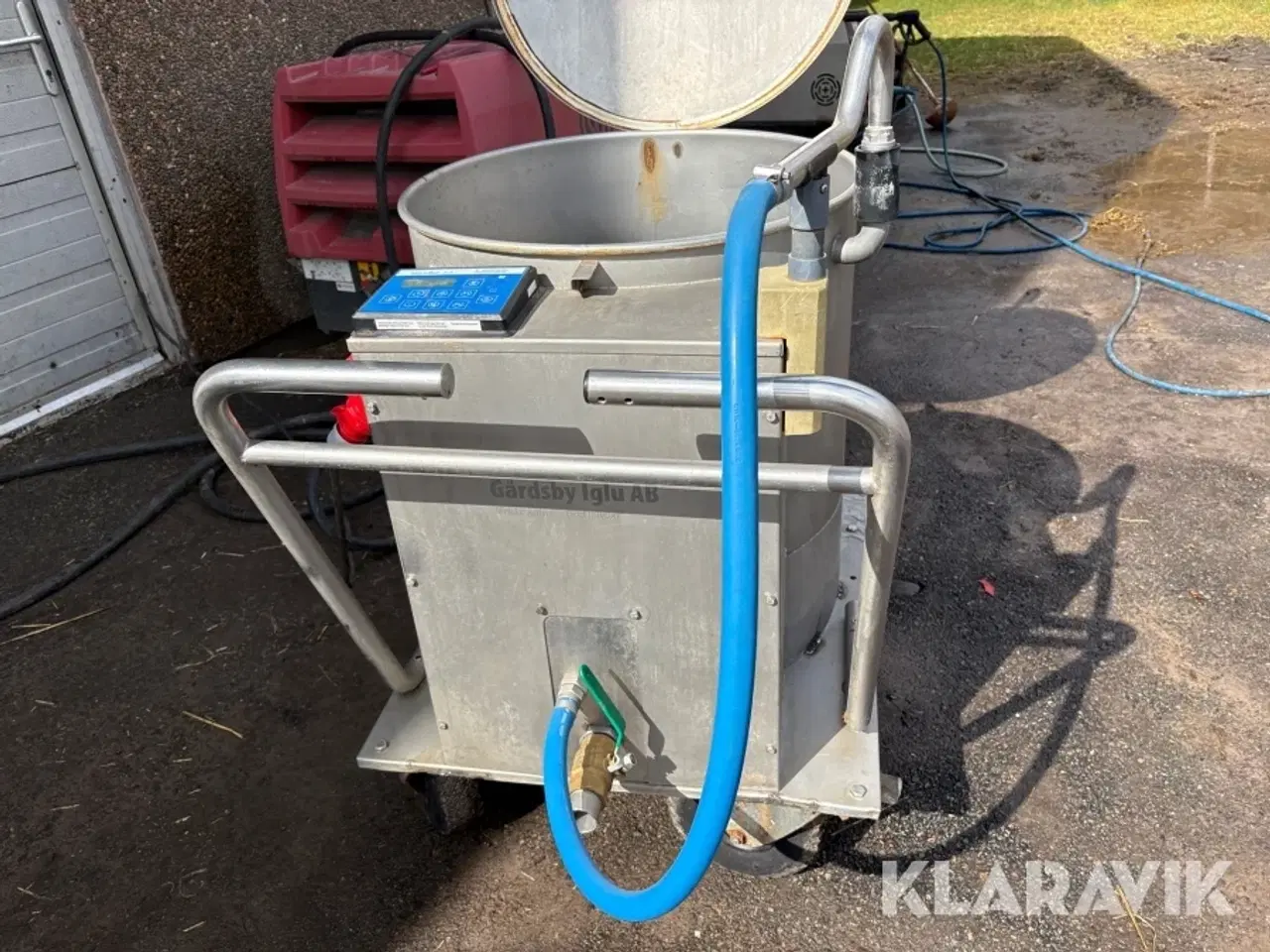 Billede 9 - Mælketaxa med udfodring Holm Og Laue 120 liter