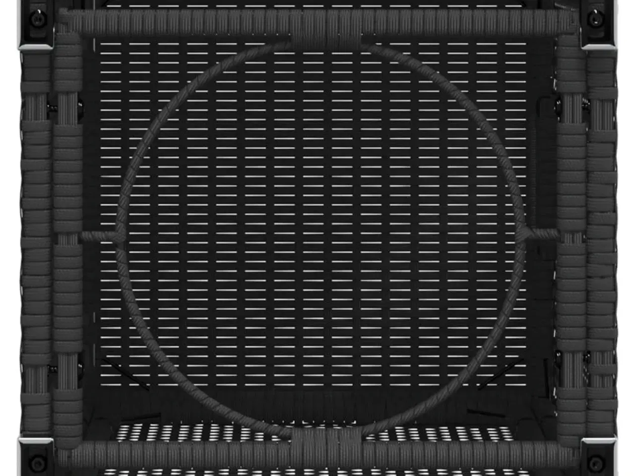 Billede 8 - Gasflaskeskjuler 40x40x60 cm polyrattan sort