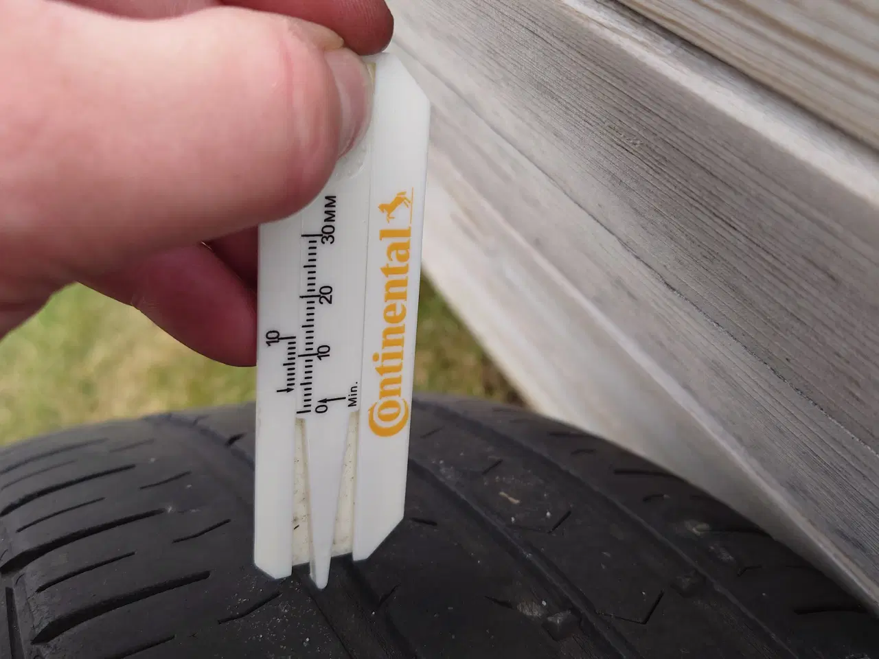 Billede 16 - Dezent TC Silver alufælge med Conti dæk