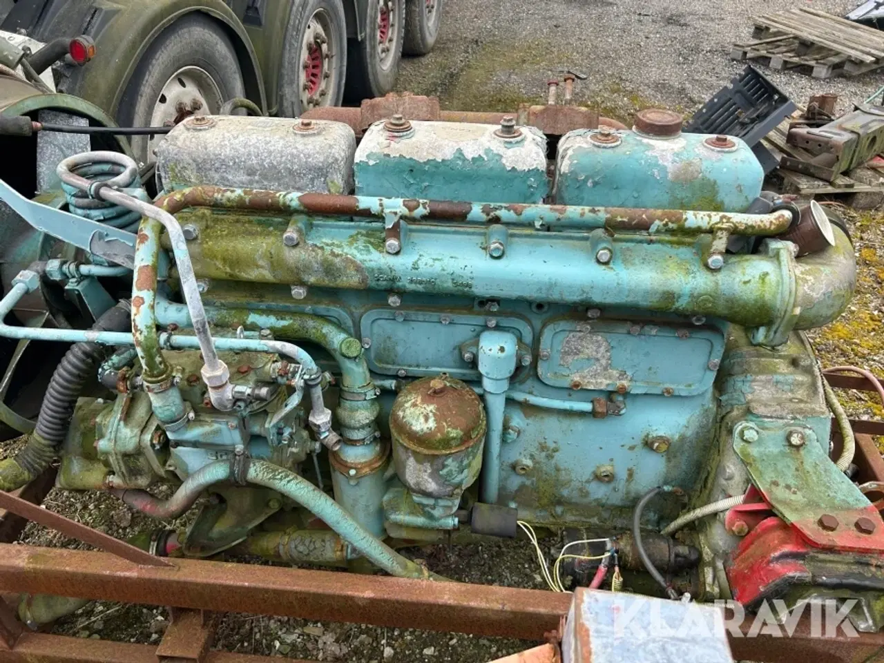 Billede 4 - Rækkemotor Scania