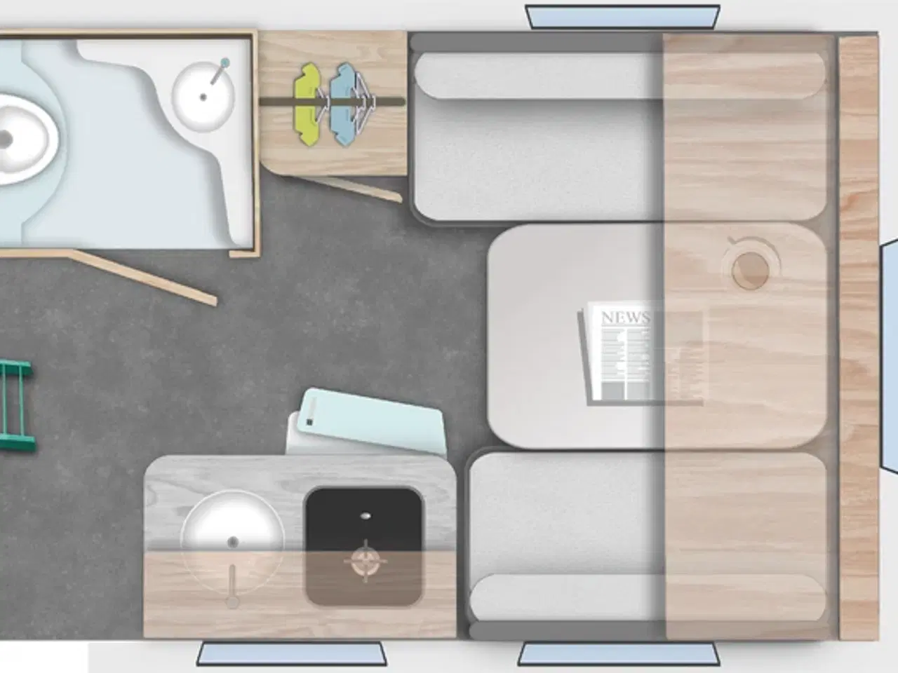 Billede 10 - 2026 Alba 366 GASFRI..perfekt til elbil