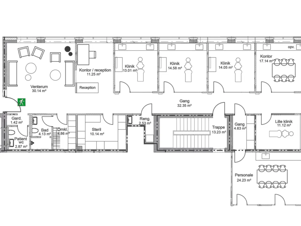 Billede 13 - 282 m² kliniklejemål i velbesøgt sundhedshus