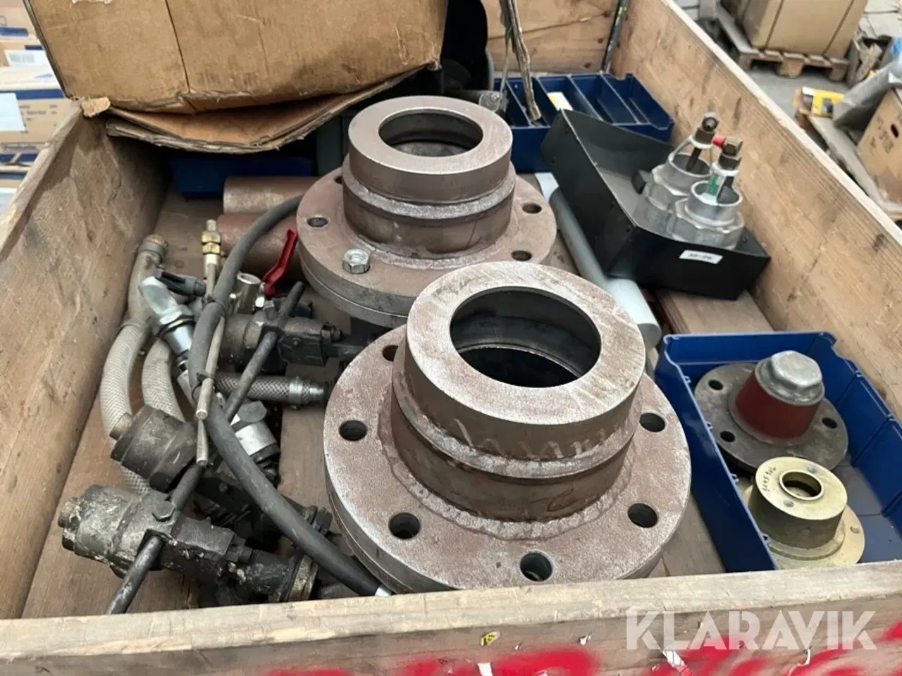 Billede 2 - Dele til asfalt/vejmarkering Wagner/koni