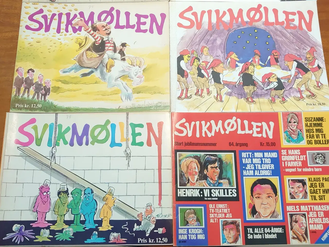 Billede 3 - 7 stk "Svikmøllen" fra 1974-1980.