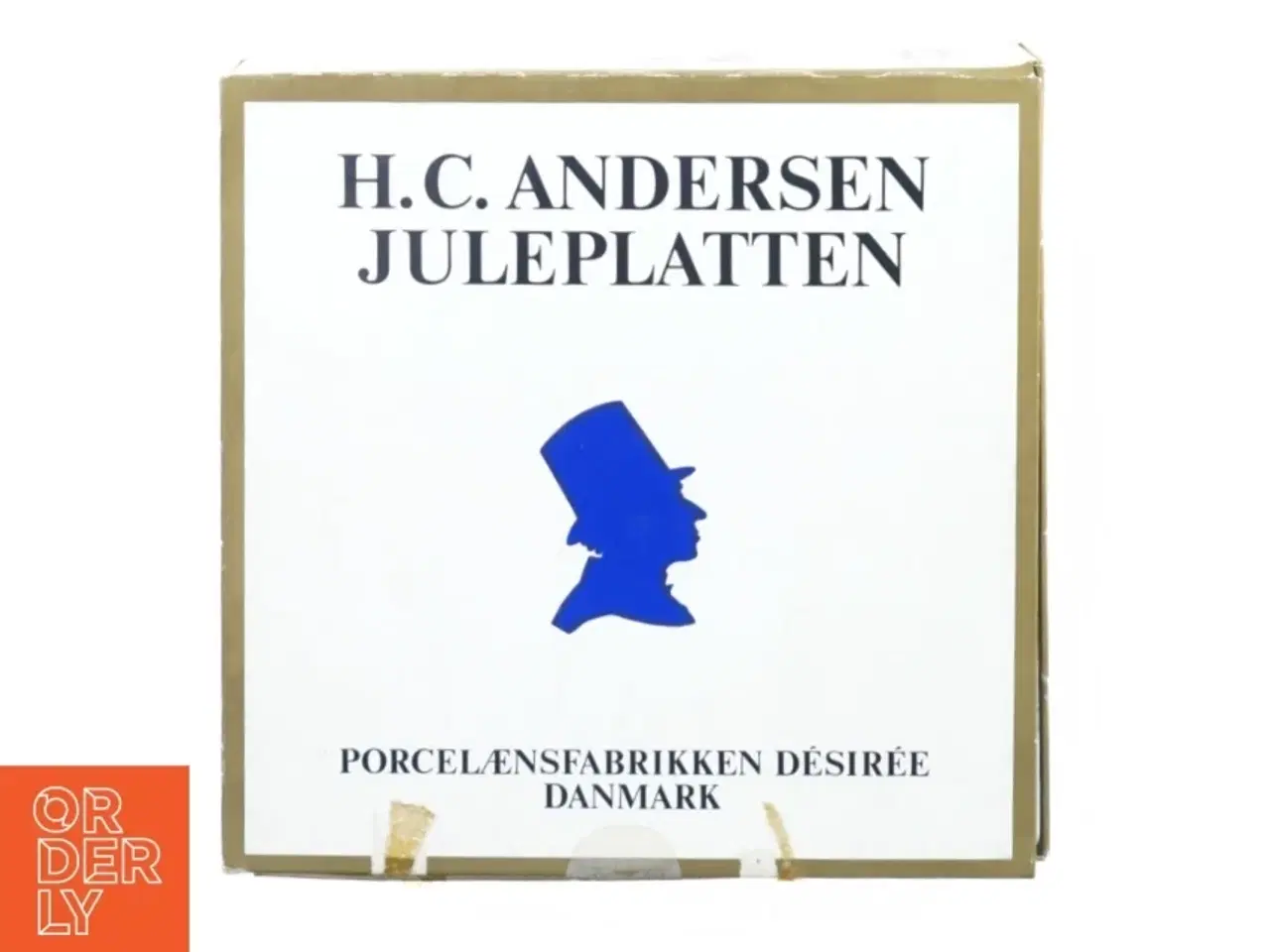 Billede 1 - HC Andersen juleplatten fra Porcelænsfabrikken Desirée (str. 19 cm)