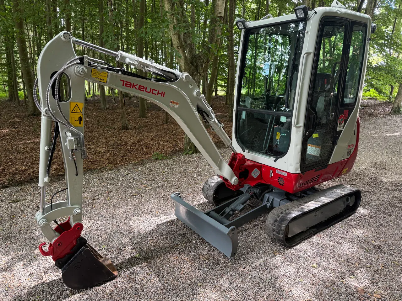 Billede 1 - Minigraver Takeuchi TB216