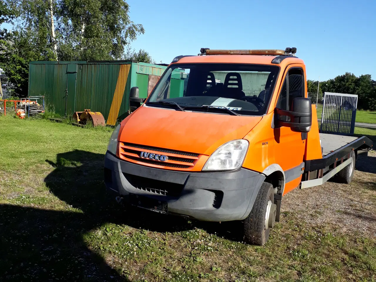 Billede 1 - 6500kg autotransporter. Iveco 65c18, år. 2008, 