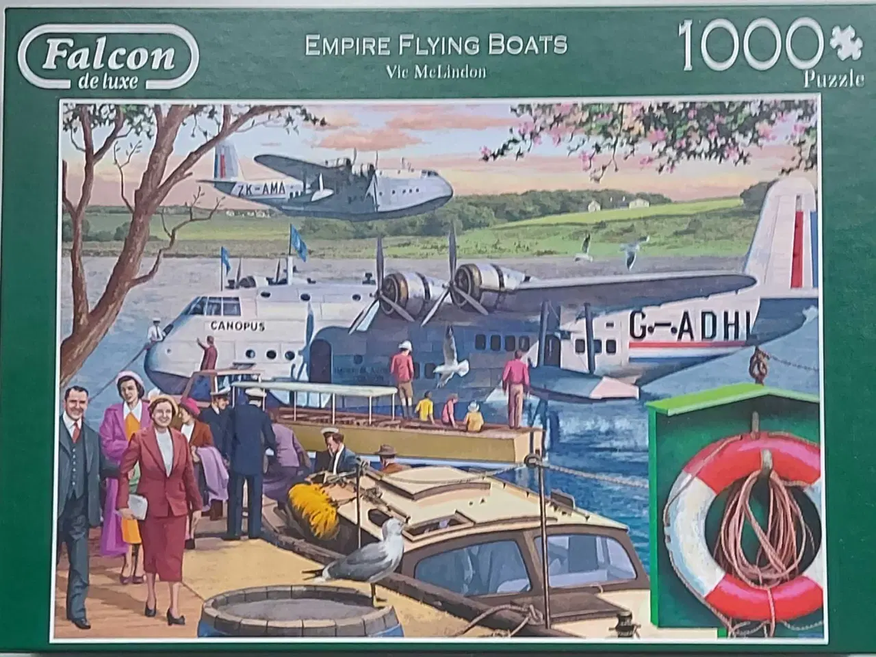 Billede 1 - Falcon de luxe puslespil 1000 brikker