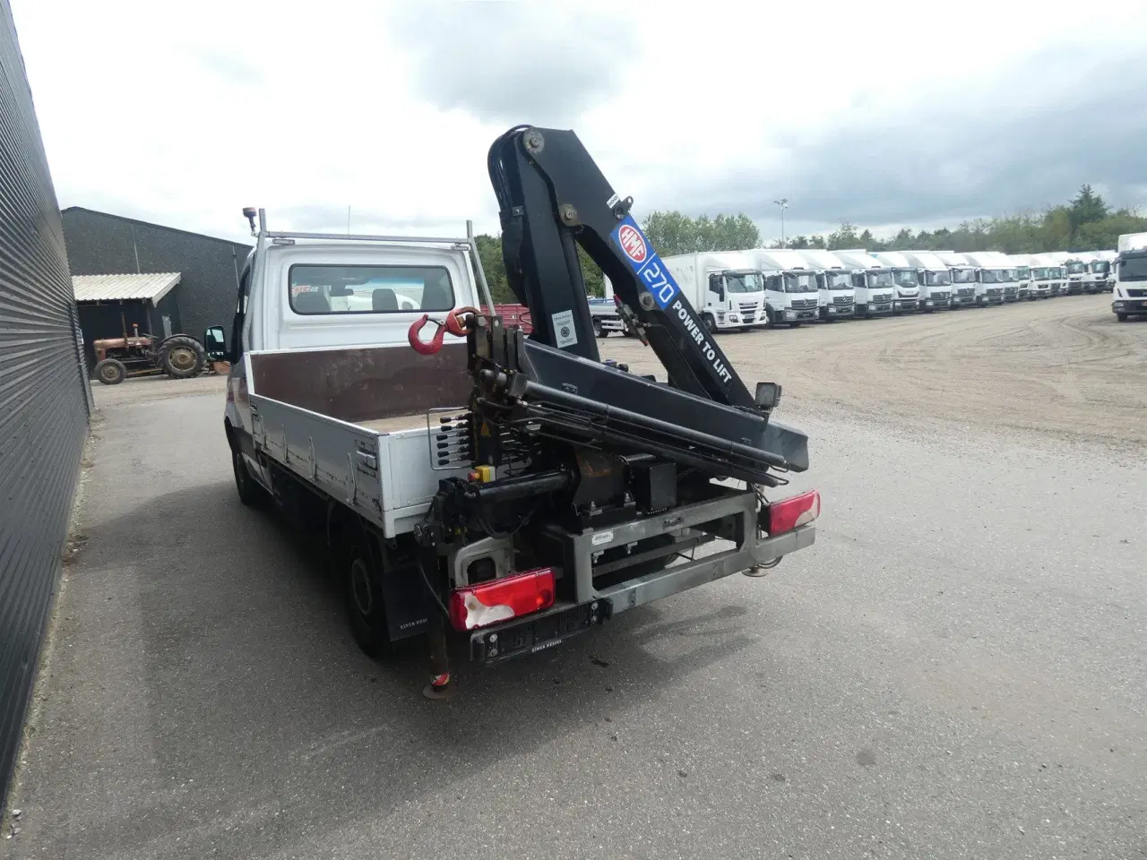 Billede 4 - Mercedes-Benz Sprinter 316 LAD/ KRAN 2,1 CDI A2 163HK Ladv./Chas. Man.