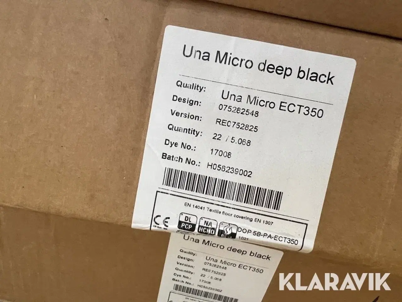 Billede 5 - Tæppefliser Ege Deep Black 33,9 kvadratmeter