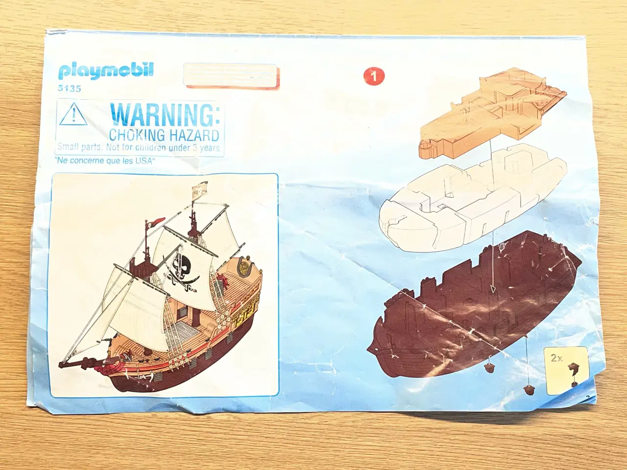 Billede 7 - Piratskib klar til leg