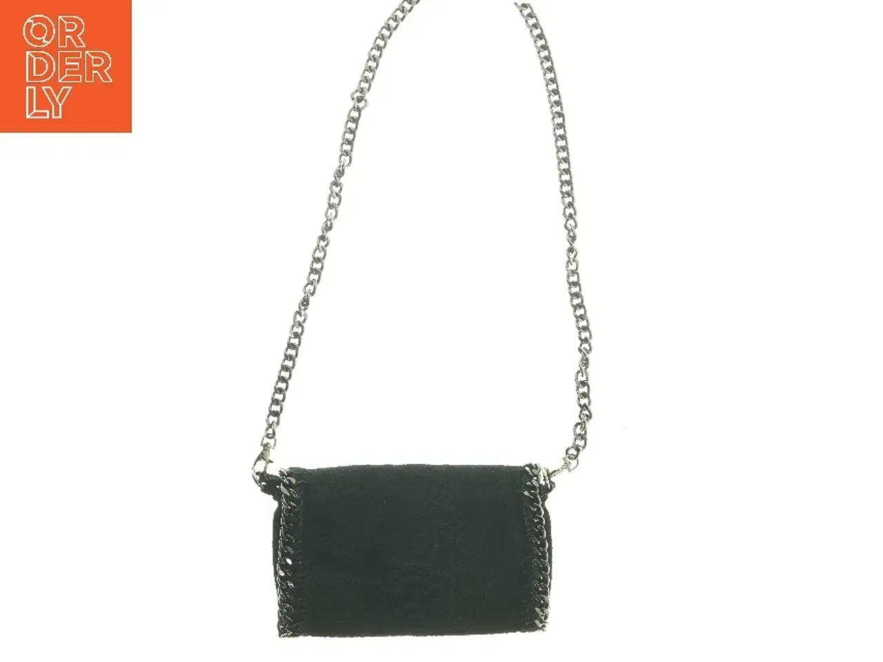 Billede 2 - Skuldertaske med kæderem (str. 23x14 cm)