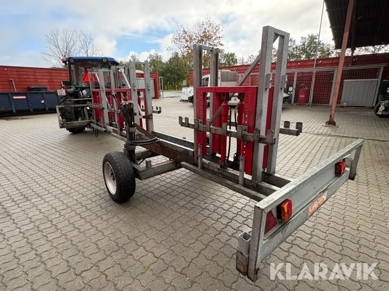 Billede 3 - Påhængsvogn Solus til skraldecontainere