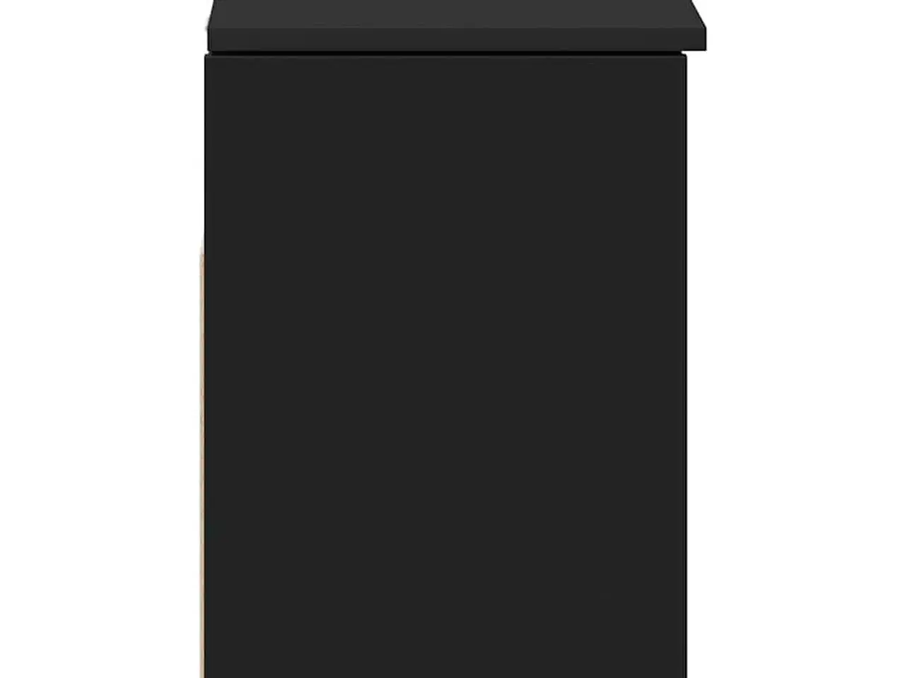 Billede 5 - Skobænk 102x30,5x45 cm konstrueret træ sort