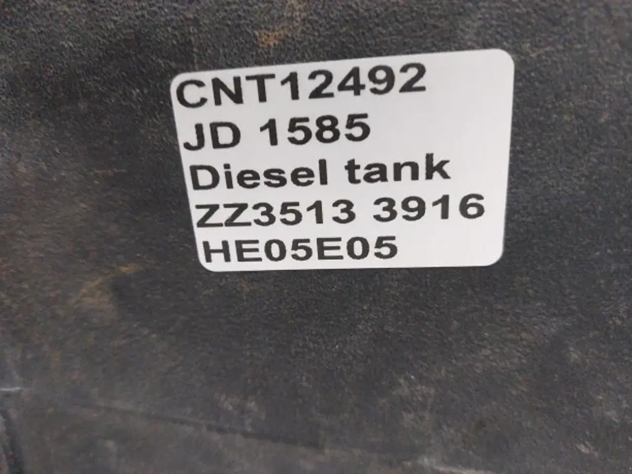 Billede 15 - John Deere 1585 TerrainCut Dieseltank TCA25430