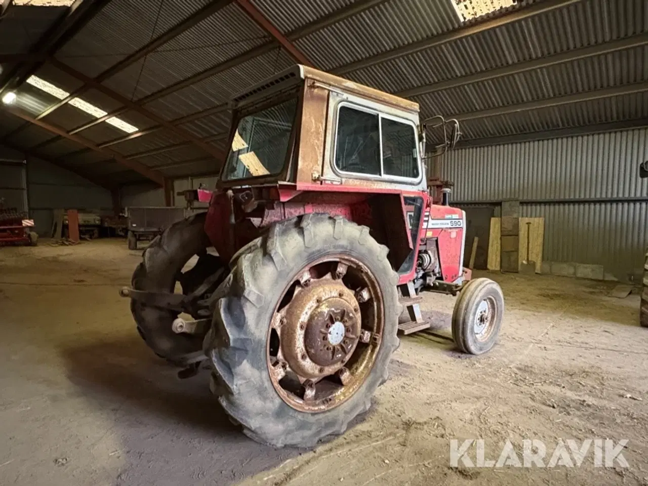 Billede 4 - Traktor Massey Ferguson 590