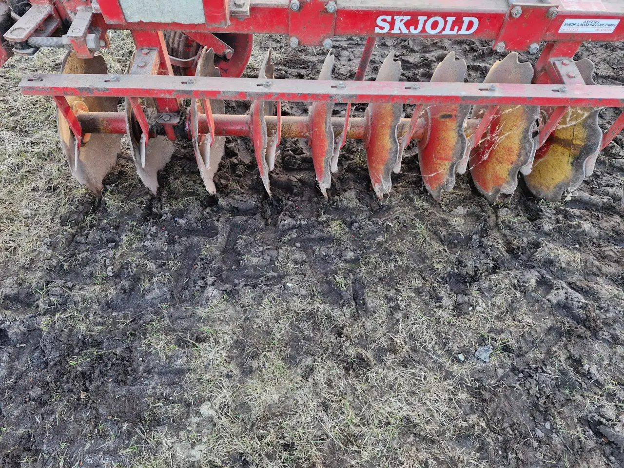 Billede 3 - Skjold tallerkenplov, 1,5 meter bred