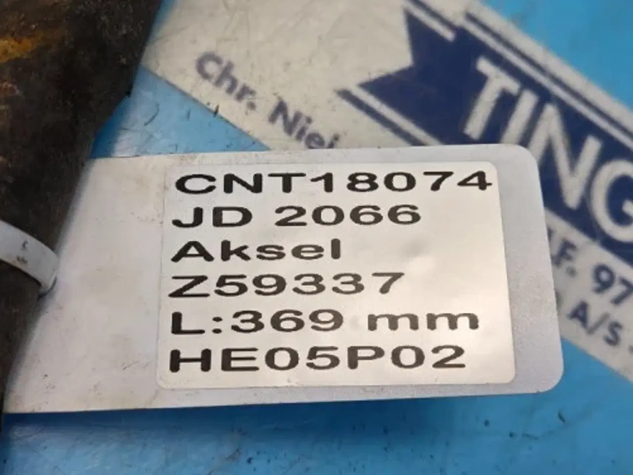 Billede 7 - John Deere 2066 Aksel Z59337