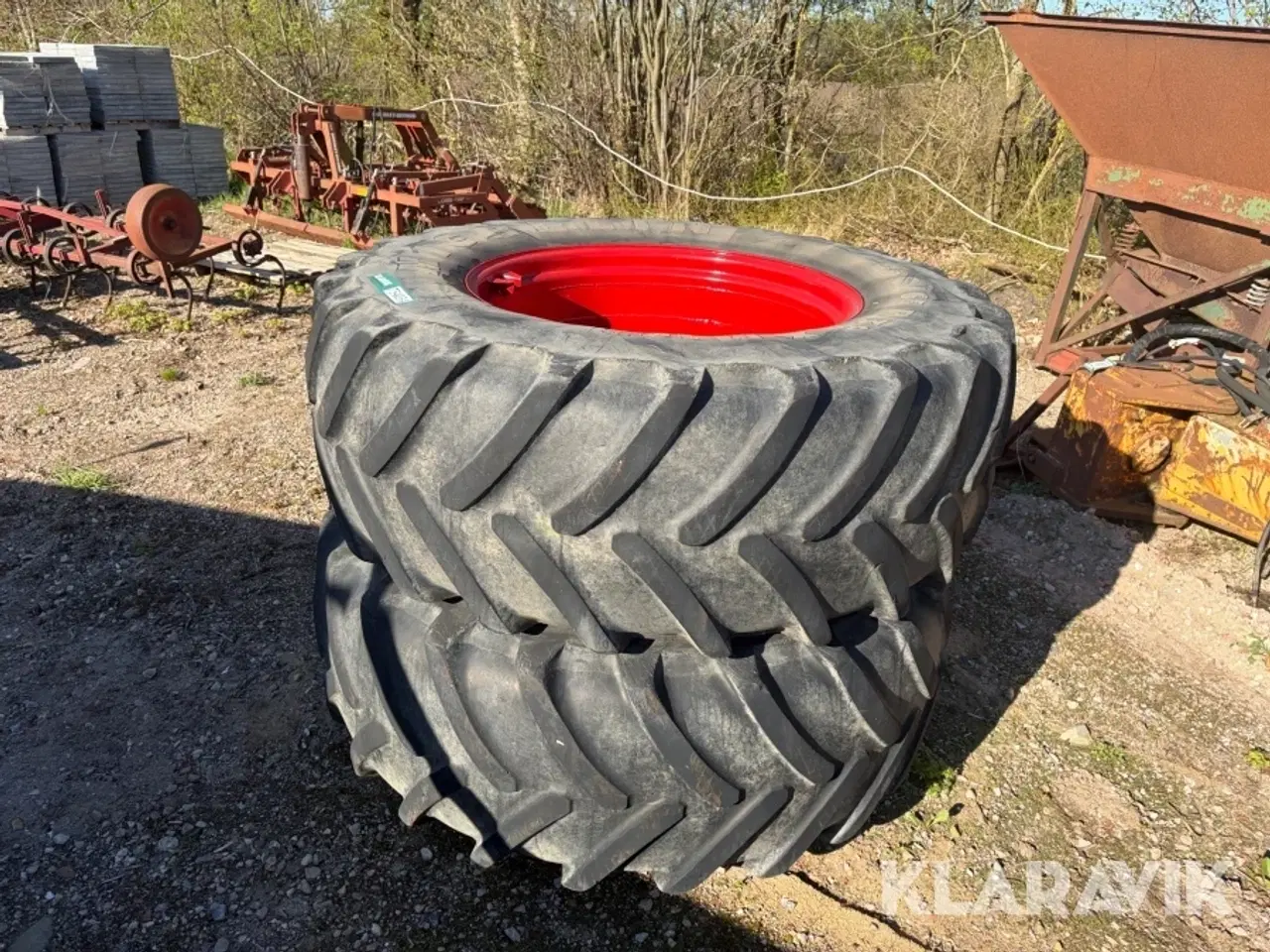 Billede 1 - Dæk Michelin - Volvo 810/2650 - 2 styks