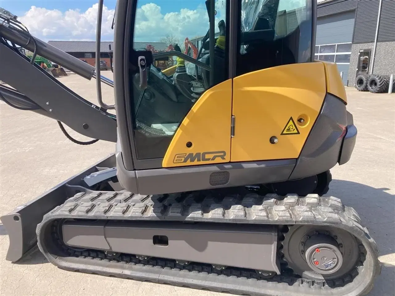 Billede 13 - Mecalac 6 MCR 6 tons kompact minigraver på gu.bånd