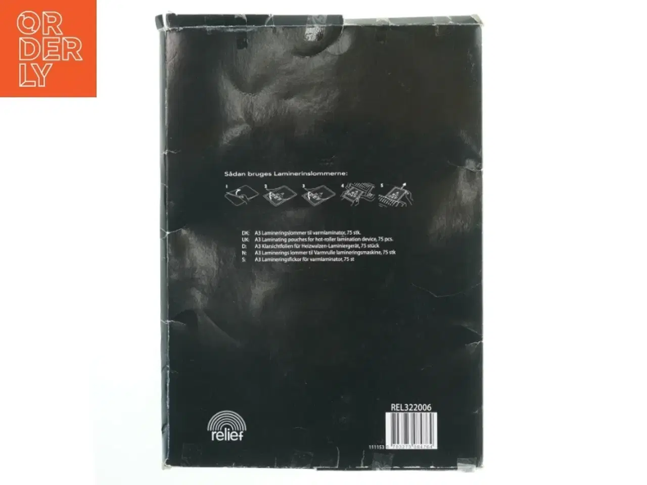 Billede 2 - Universal lamineringslommer A3 75 stk. fra Relief (str. 75 styk)