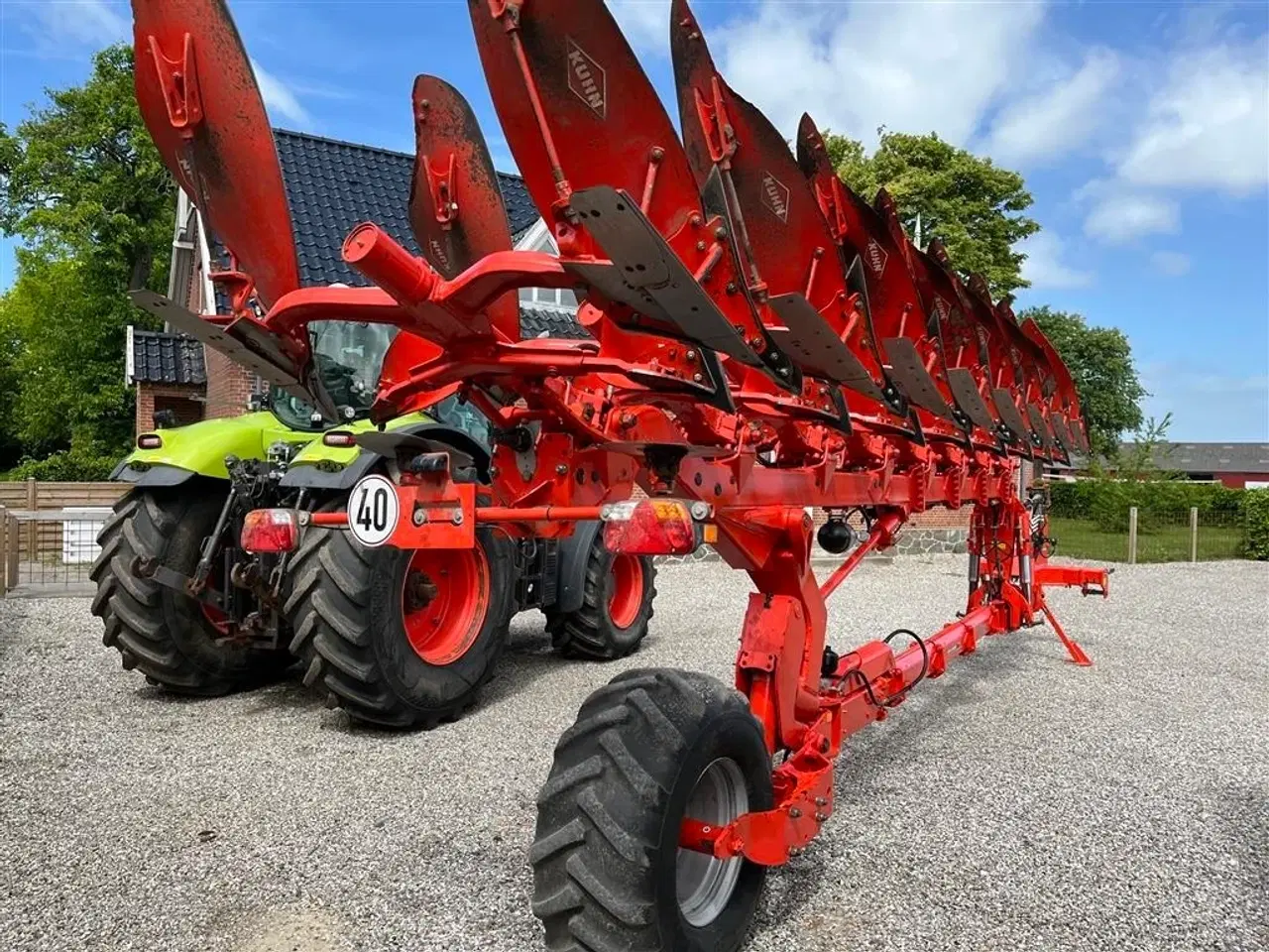 Billede 4 - Kuhn 8 furet VARI-LEADER Geo Plough