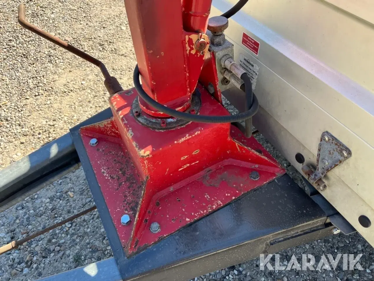 Billede 9 - Boogietrailer Humbaur 2000kg - med kran