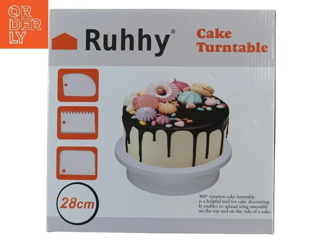 Billede 1 - Ruhhy kage turntable fra Ruhhy (str. Ø 28 cm)