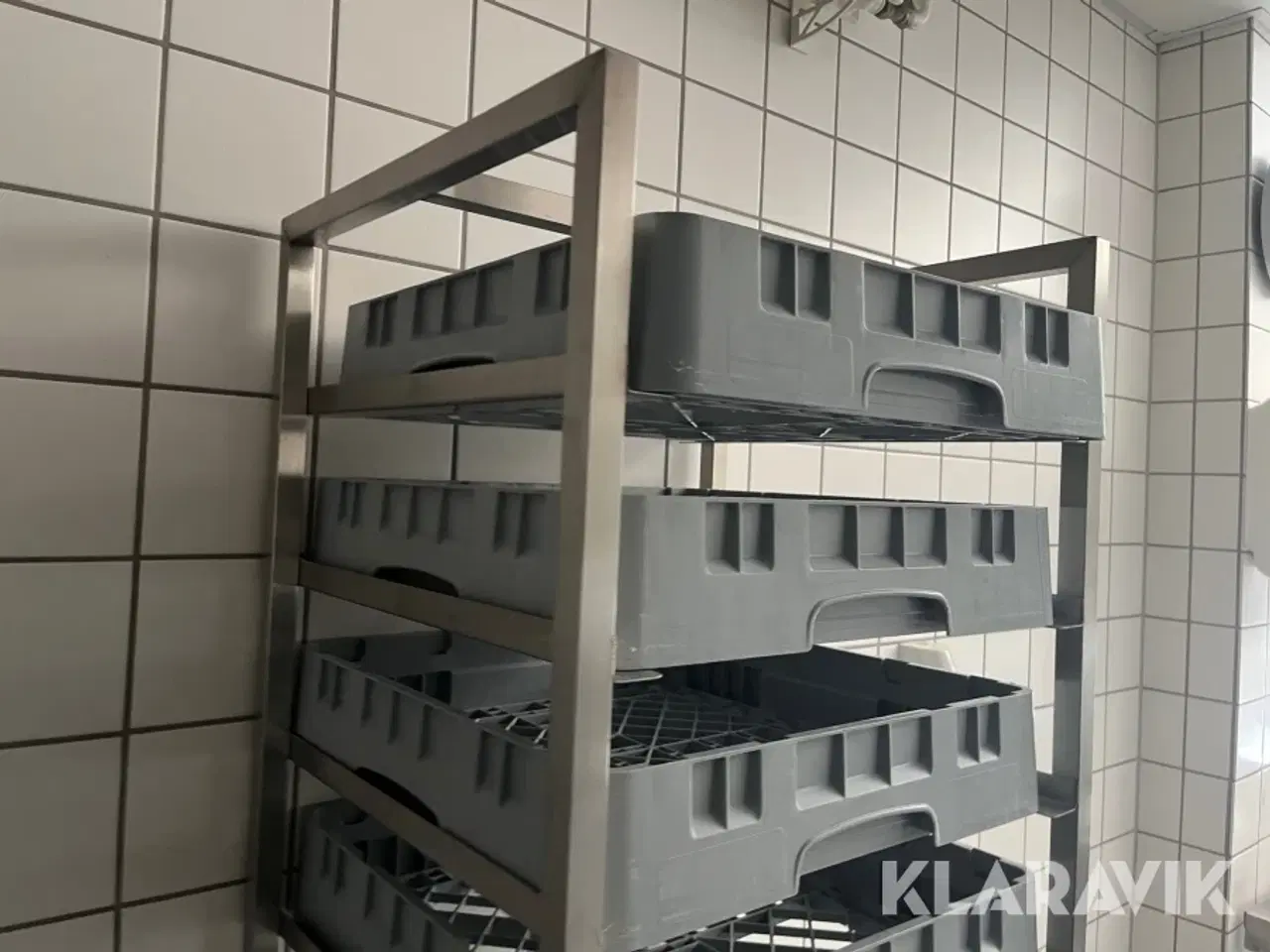 Billede 12 - Opvaskestation med udstyr Hobart