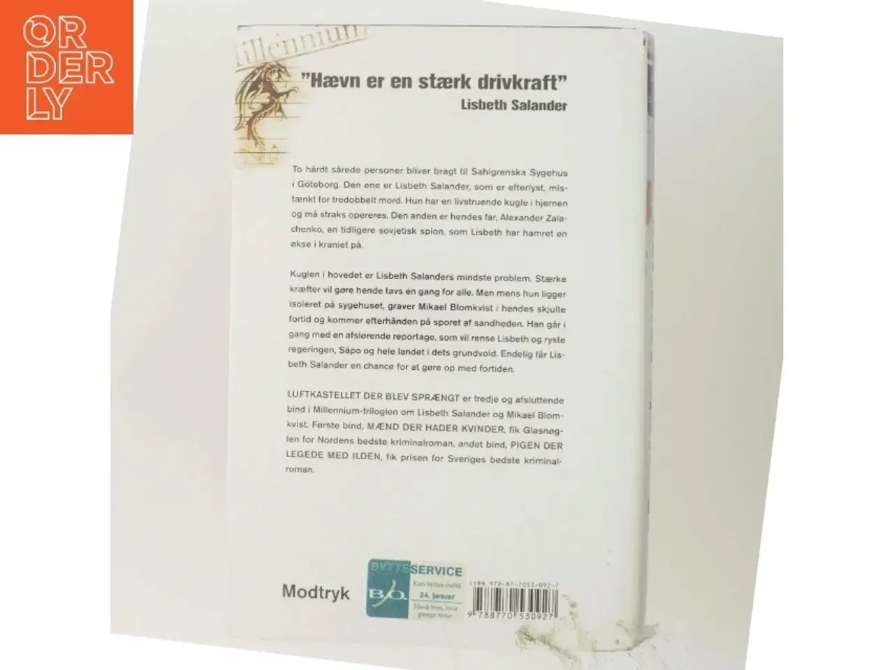 Billede 3 - Luftkastelletderblevsprngt Stir up a Hornets' Nest of Girl. Shi Dige Larsen. the Danish Original. Hardcover](chinese Edition) (Bog)