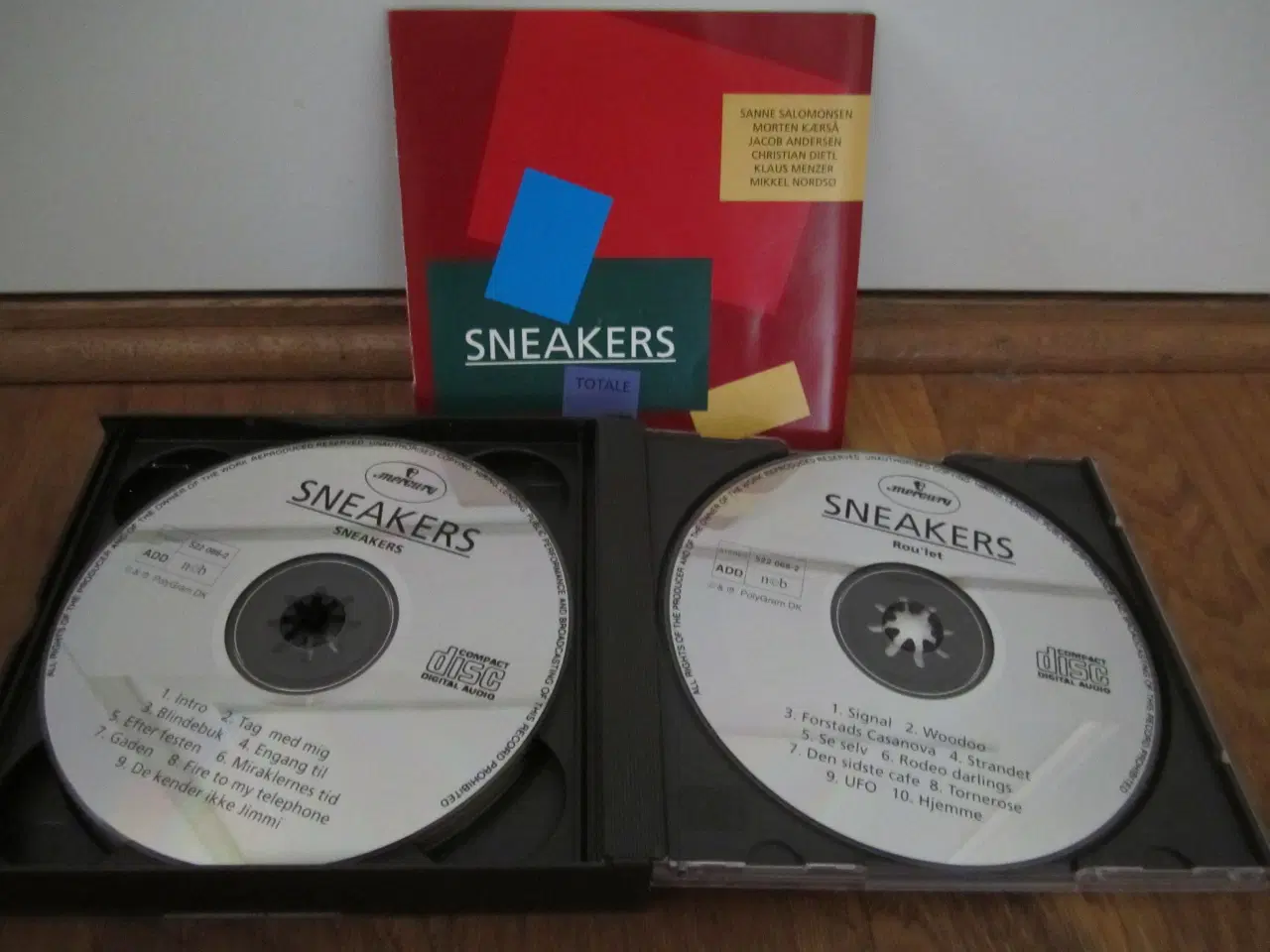 Billede 4 - SNEAKERS TOTALE 1994. 4 x Cd Box.