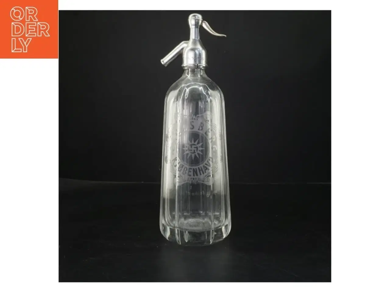 Billede 2 - Carlsberg sifonflaske (str. 33x10 cm)