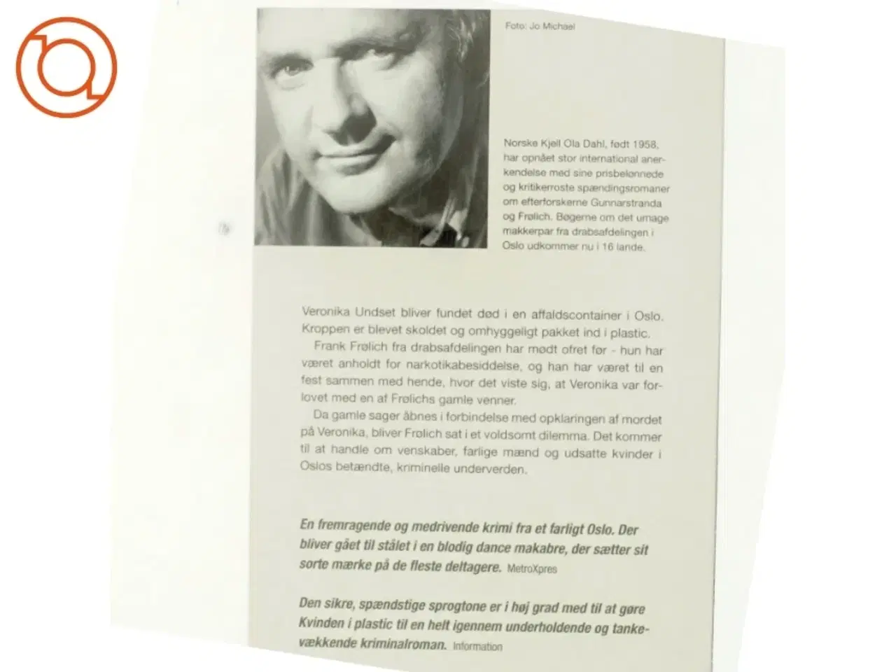 Billede 3 - Kvinden i plastic af Kjell Ola Dahl (Bog)