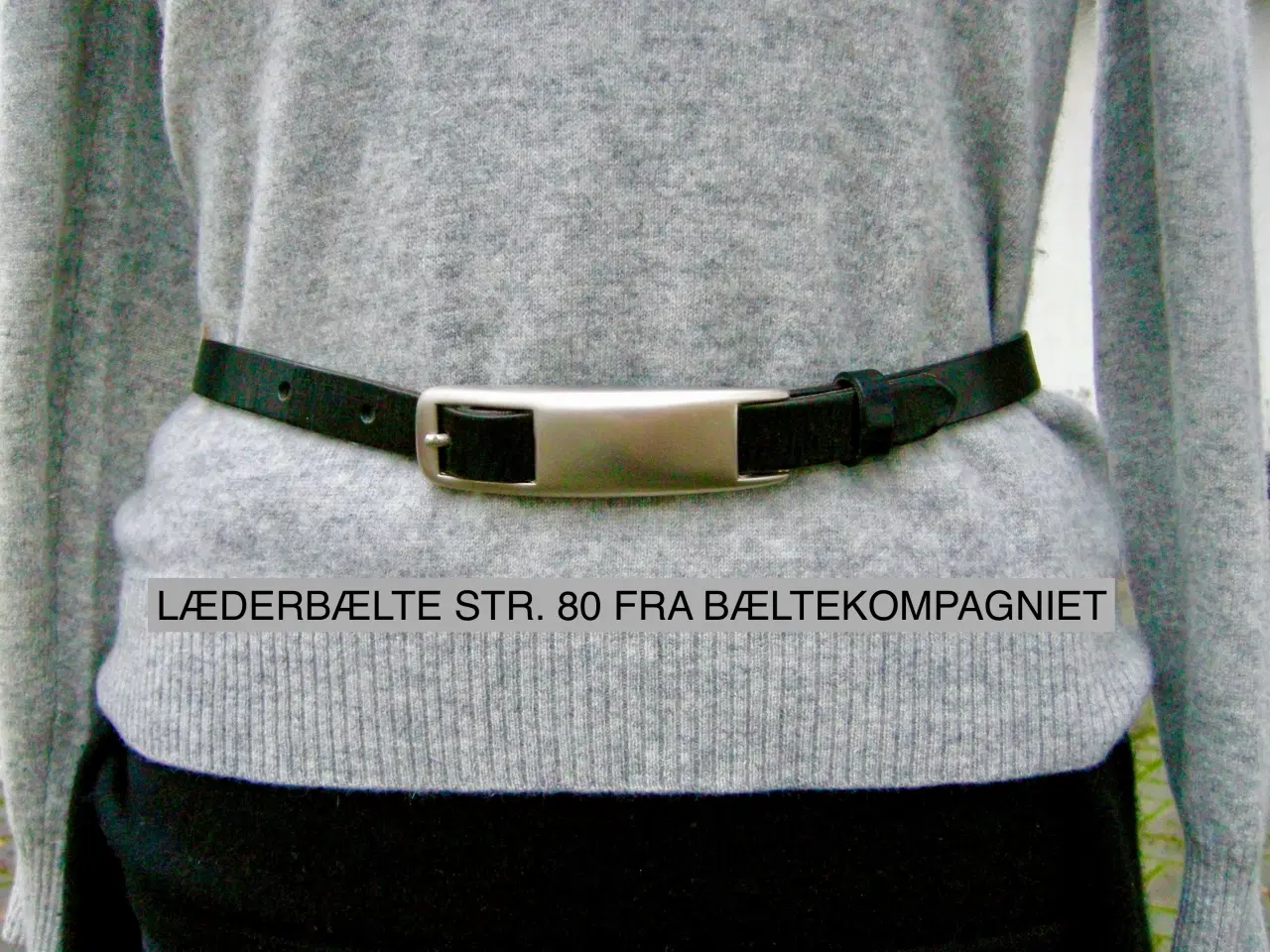 Billede 10 - Dame læderbælte, kernelæder, Friis Company, str. S