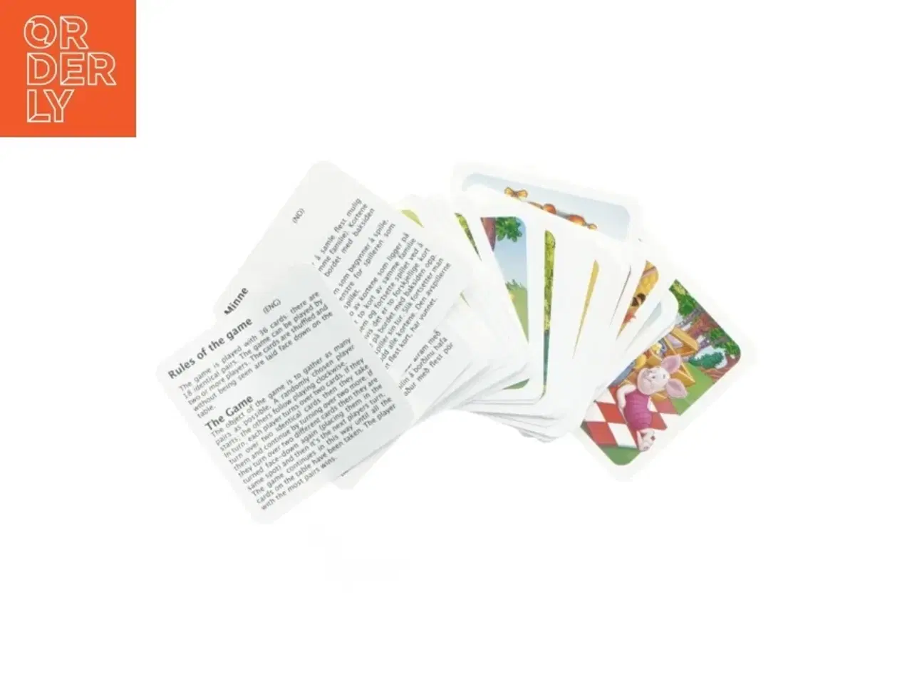 Billede 4 - Winnie the Pooh hukommelsesspil fra Disney (str. 6,5x6,5 cm)