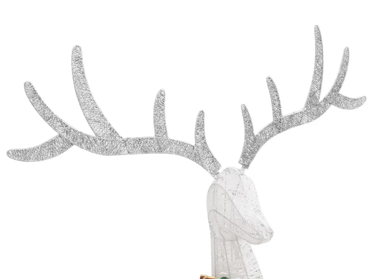 Billede 8 - Flyvende rensdyr juledekoration 120 lysdioder kold hvid