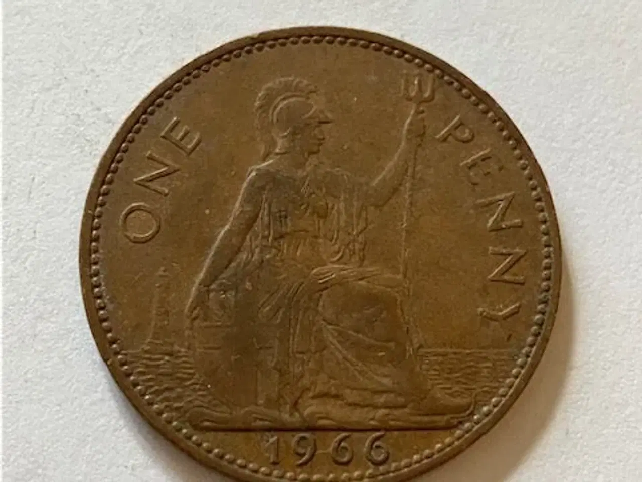 Billede 1 - One Penny 1966 England