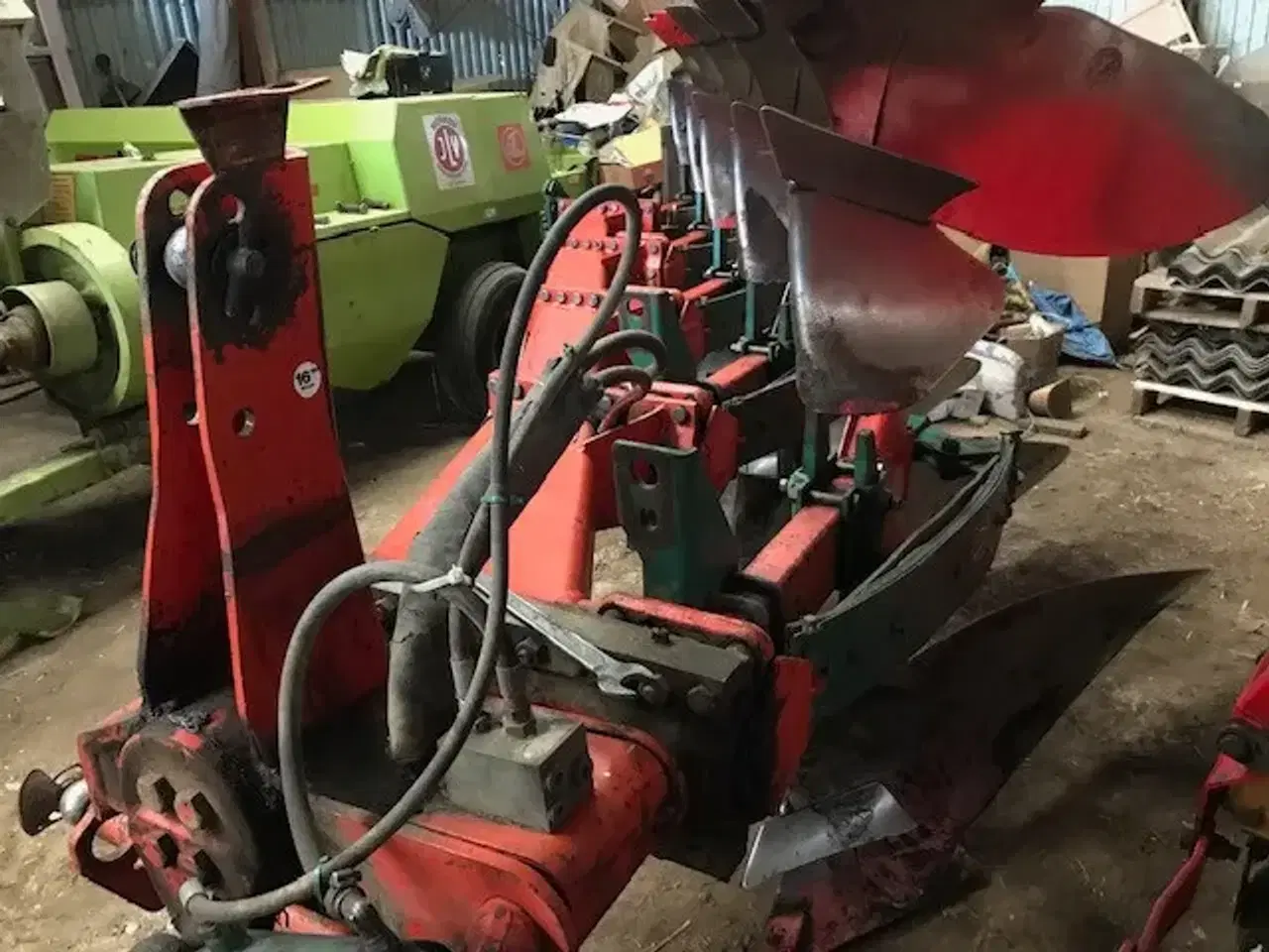 Billede 5 - 5 furet vendeplov Kverneland