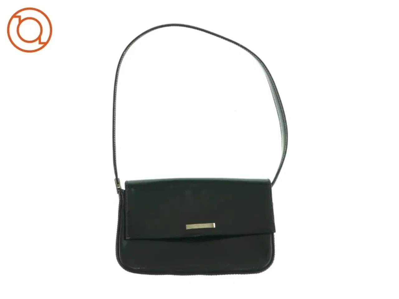 Billede 1 - Lille sort taske i læder