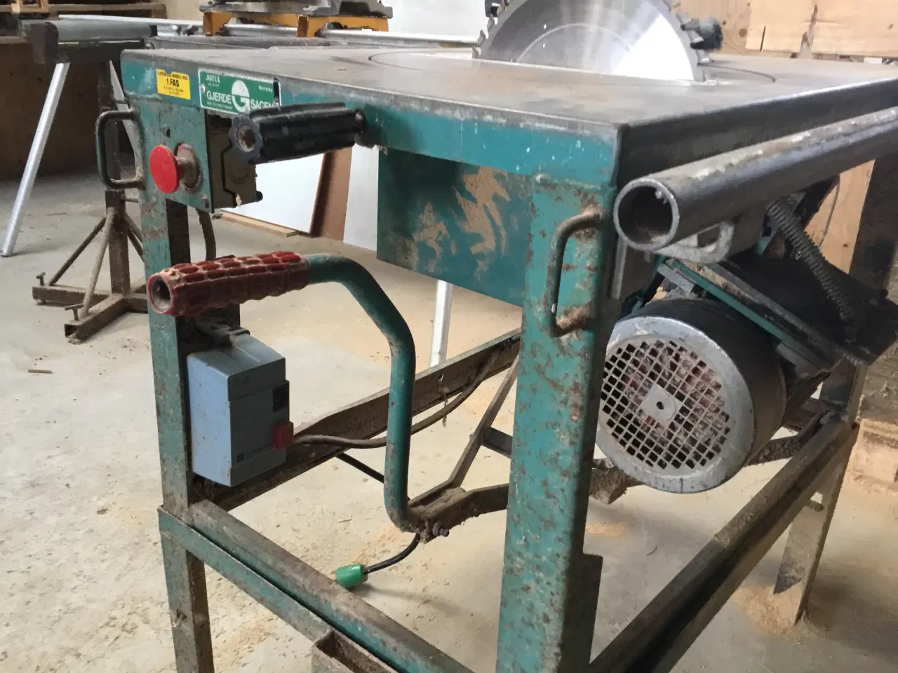 Billede 5 - Gjerde bygningsrundsav Model 1203