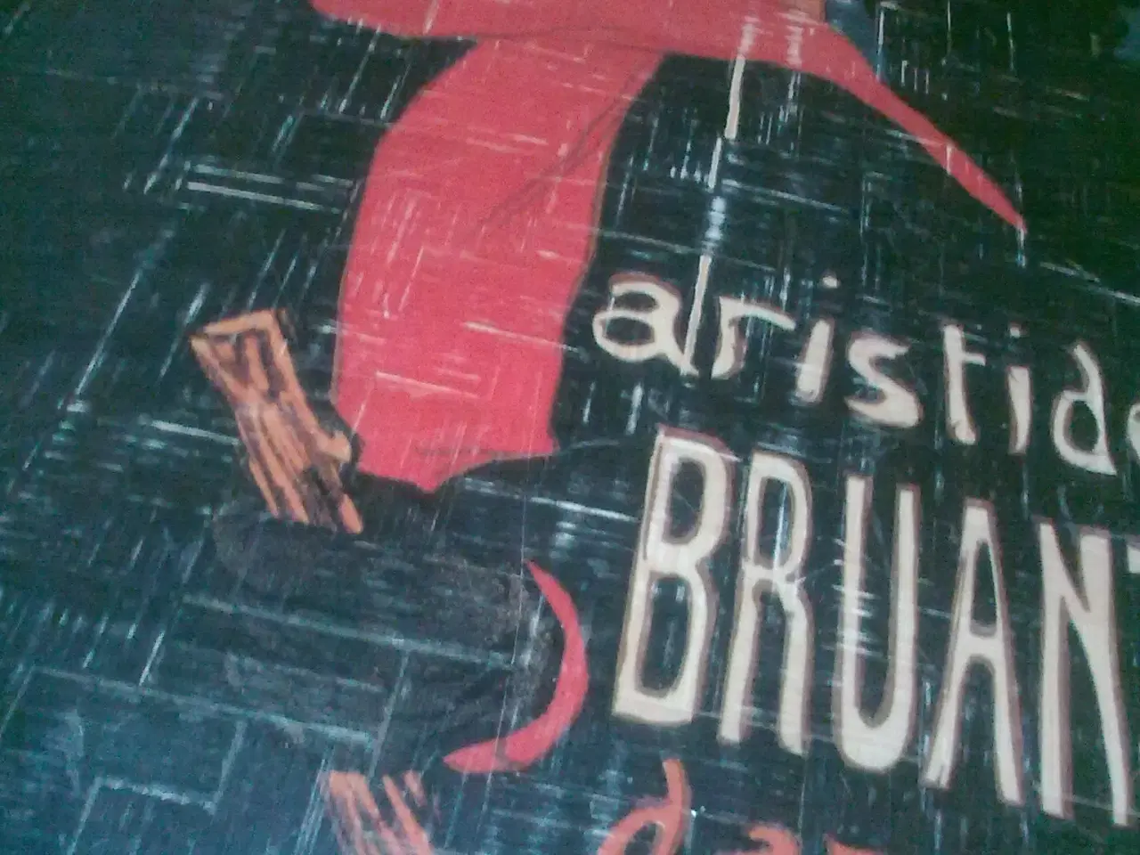 Billede 7 - Fransk kunst print på flet bakke