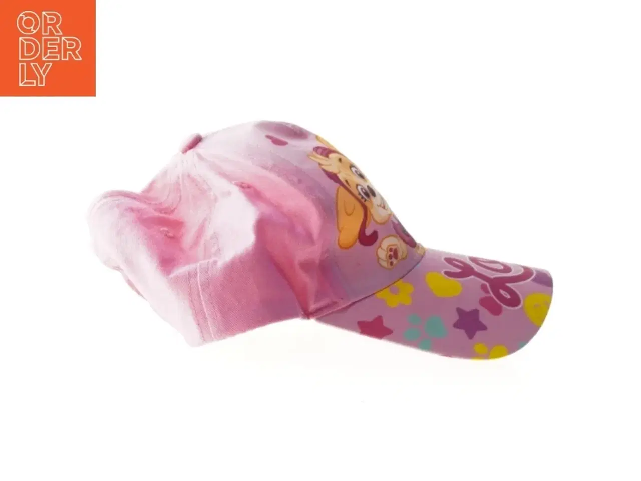 Billede 3 - Lyserød Paw Patrol kasket til børn fra nickelodeon med motiv af Skye og Everst (str. Ø 17 cm)