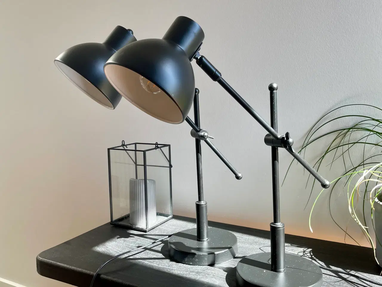 Billede 1 - Bordlamper i metal