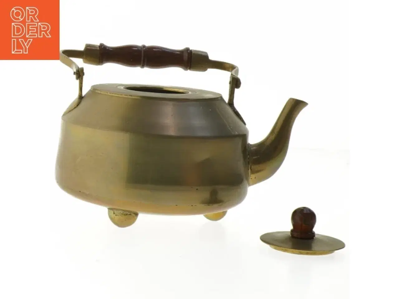 Billede 4 - Messing tekande (str. 10x19 cm)